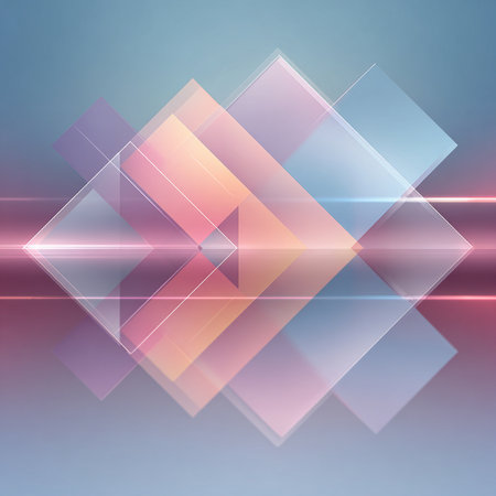 Abstract background with glowing squares. Vector illustration for your design. Eps 10の素材