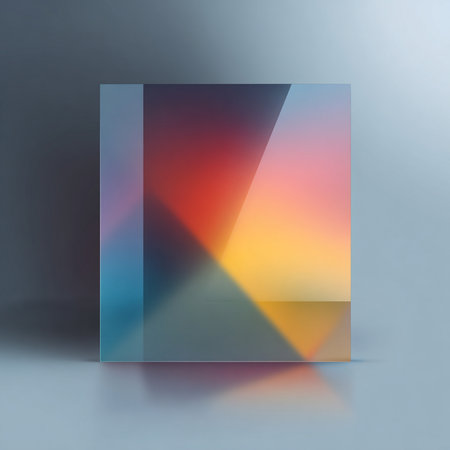 Abstract multicolored background with geometric shapes. 3d render.の素材