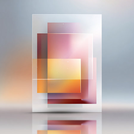 Colorful abstract background for business, technology, internet and web presentationsの素材