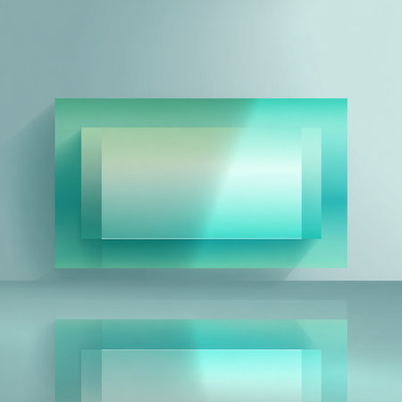 Abstract background with glass rectangles. Vector illustration. Eps 10.の素材
