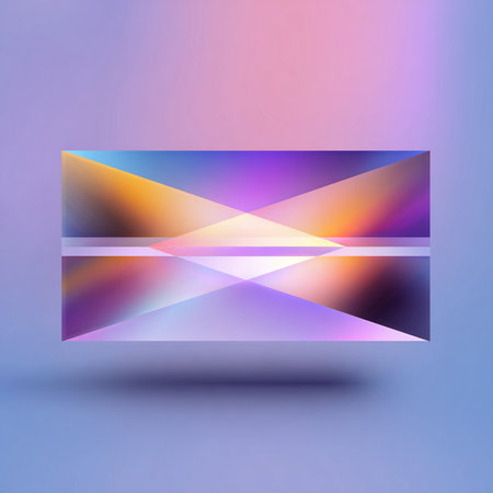 Abstract business card with colorful background. Vector illustration. Eps 10.の素材