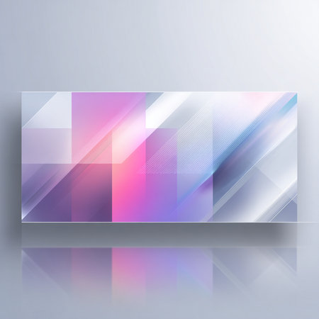 Abstract background with colorful geometric shapes. Vector illustration. Eps 10.の素材