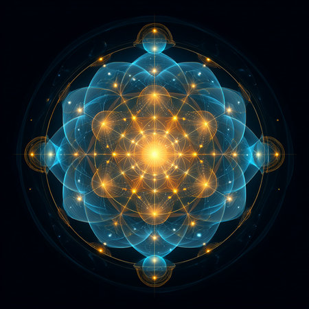 Abstract fractal. Fractal art background for creative design. Decoration for wallpaper, desktop, poster, cover booklet. Print for clothes, t-shirt. Creative illustration for designの素材