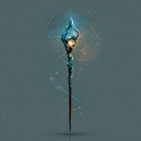 Flame of fire. Illustration on a dark background. Vector.の素材