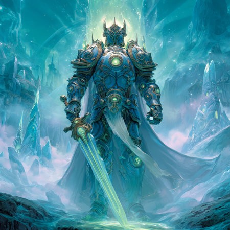 3D rendering of a fantasy alien creature in the ocean. Fantasy world.の素材