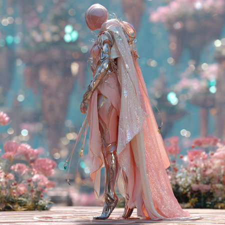 Unidentified model present at the annual Chiang Mai Flower Festival in Chiang Mai, Thailand.の素材