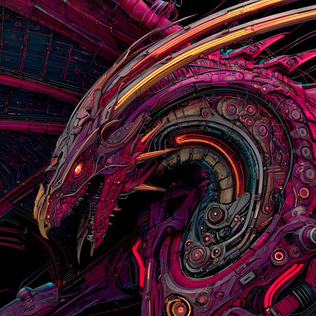 3D rendering of abstract technology concept background ready for banner design.の素材