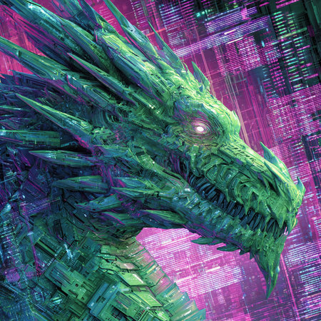 3D rendering of abstract technology digital hi tech concept with circuit boardの素材