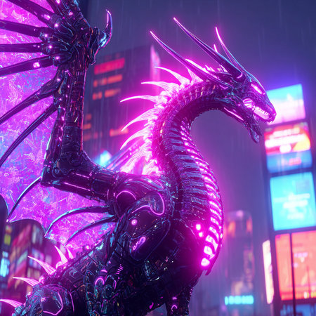 The dragon statue in Hong Kong.の素材