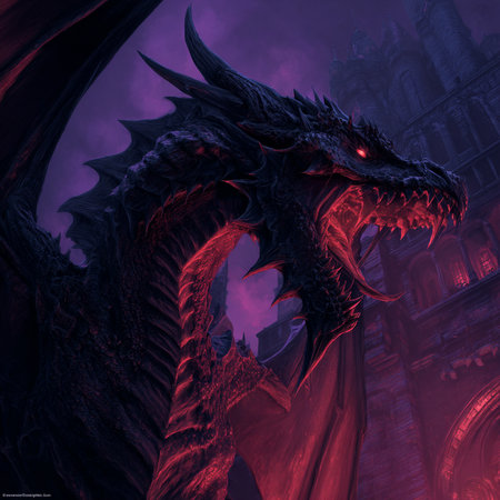 Statue of a dragon in front of the Basilica di San Marco in Venice, Italyの素材