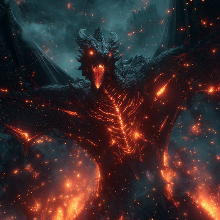 3D rendering of an alien planet in deep space with smoke.の素材