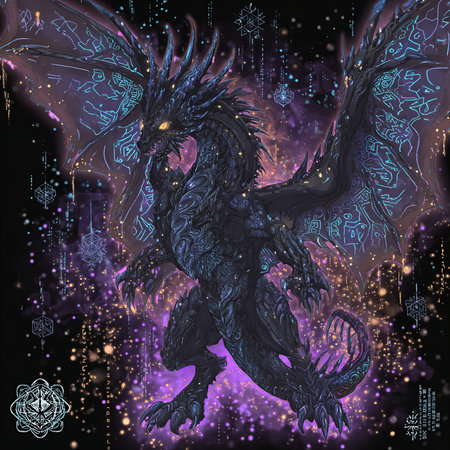 Zodiac sign. Zodiac dragon. Astrological horoscope collection.の素材