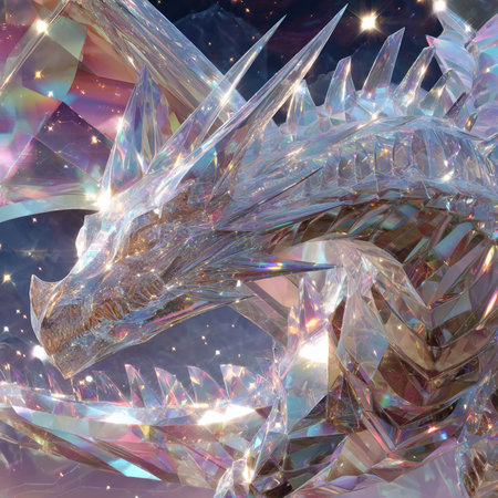 abstract fractal background a computer-generated 2D illustration, textureの素材