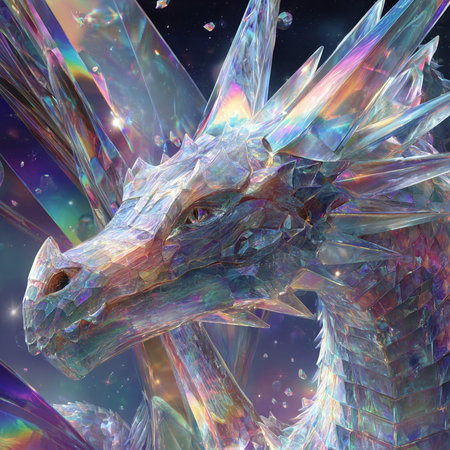 Abstract fractal computer generated composition with various geometrical shapes.の素材