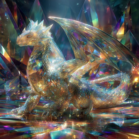 3D rendering of a fantasy dragon isolated on a white background.の素材