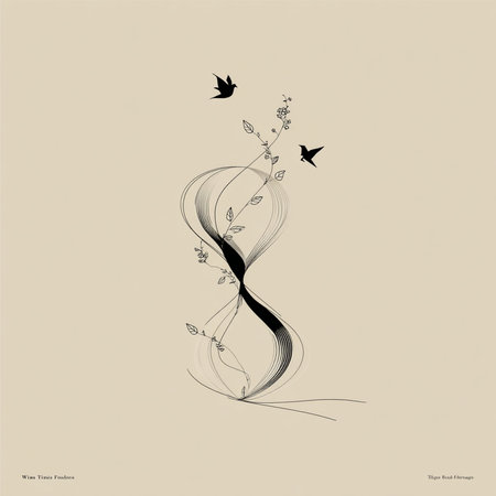 Abstract floral background with butterflies and birds. Vector illustration. Eps 10.の素材