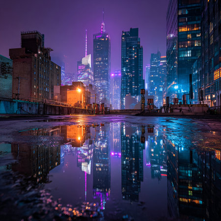 Shanghai Lujiazui Finance and Trade Zone of the modern city nightの素材