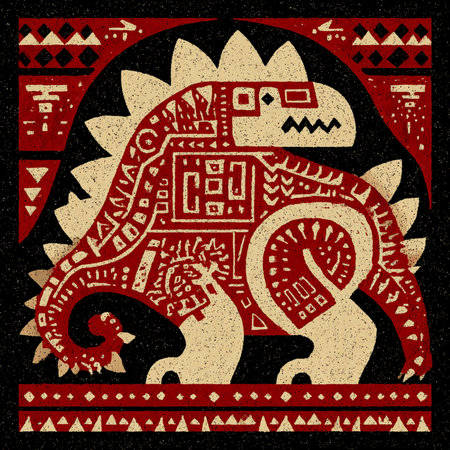 Tribal indian design, vector illustration eps 10.の素材