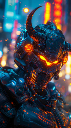 Close up of the Star Wars character from Marvel Comics.の素材