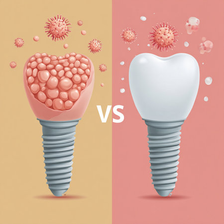 Vector illustration of dental implant. Dentistry and dentistry concept.の素材