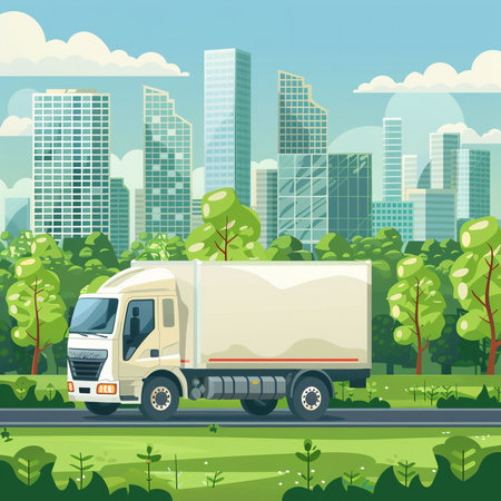 Futuristic abstract background with human faces and various technological elements. Vector illustration.の素材