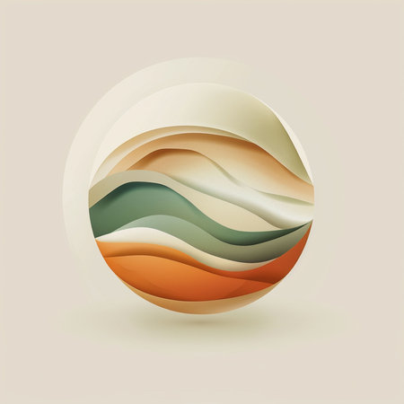 Abstract 3d papercut shapes. Vector design elements for your corporate identity.の素材