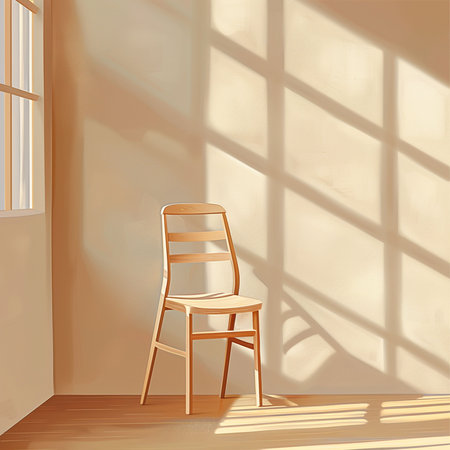 Businessman with cup of coffee standing near the window. Vector illustrationの素材