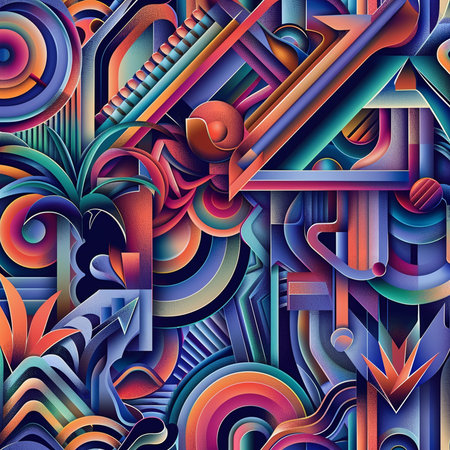 Seamless background pattern. Abstract geometric pattern. Vector illustration.の素材