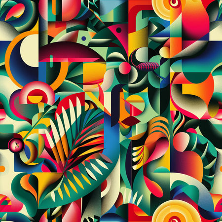 Seamless pattern. Abstract background. Can be used for wallpaper, pattern fills, web page background,surface texturesの素材