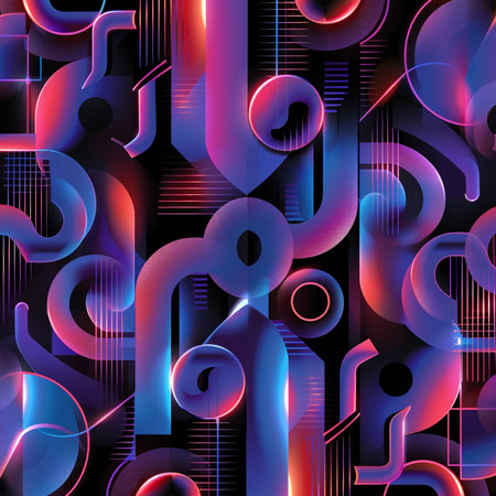 Seamless background pattern. Abstract geometric pattern. Vector illustration.の素材