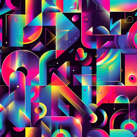 Seamless background pattern. Abstract geometric pattern. Vector image.の素材