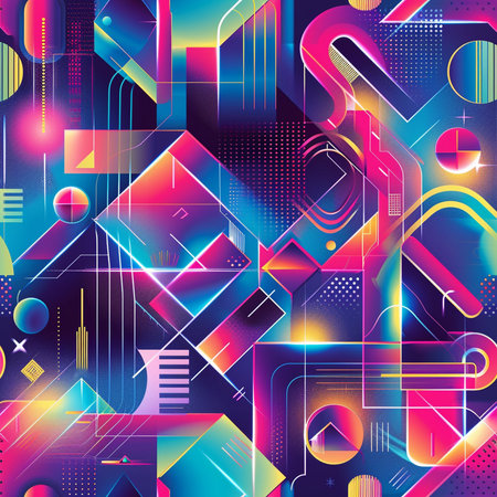 Abstract colorful geometric background. Vector illustration. Can be used for advertisingeting, presentation.の素材