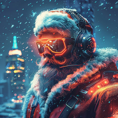 Portrait of a bearded aviator with headphones and glasses. 3d rendering.の素材