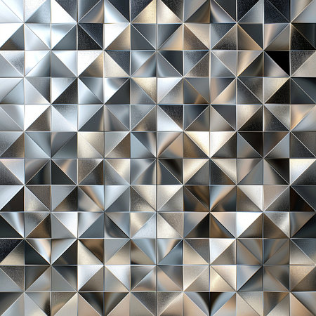 3d rendering, abstract geometric background, triangle pattern, computer generated imagesの素材