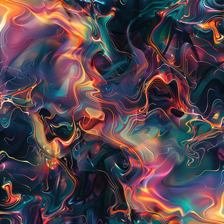 Seamless abstract wavy background. Vector illustration for your designの素材