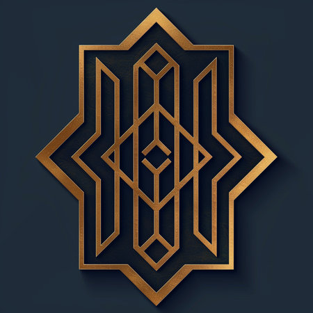 Luxury golden and black background. 3d vector illustration.の素材