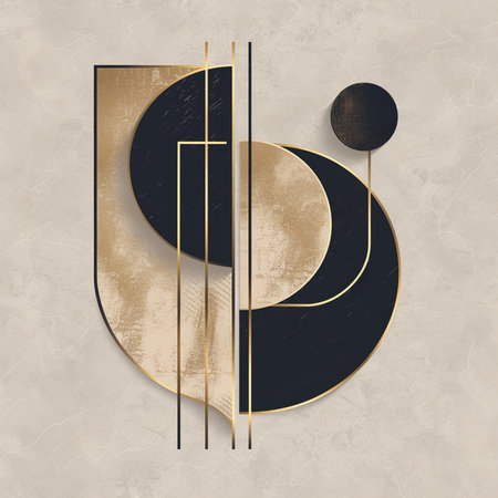 Abstract geometric background with place for your text. Minimalist design.の素材