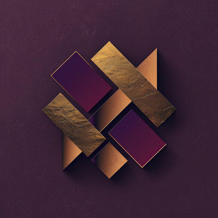 Abstract geometric background. 3d illustration. Can be used as a posterの素材