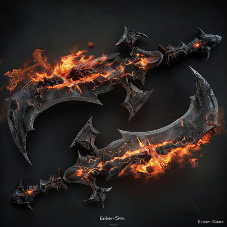 Flaming black dragon on a black background. Halloween concept.の素材