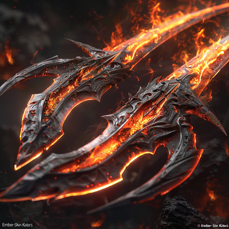 Flaming fantasy dragon. Fantasy dragon. 3D illustrations.の素材