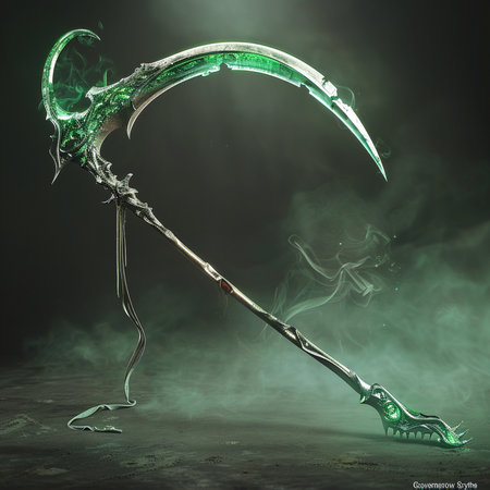 Sagittarius zodiac sign on a dark background with smokeの素材