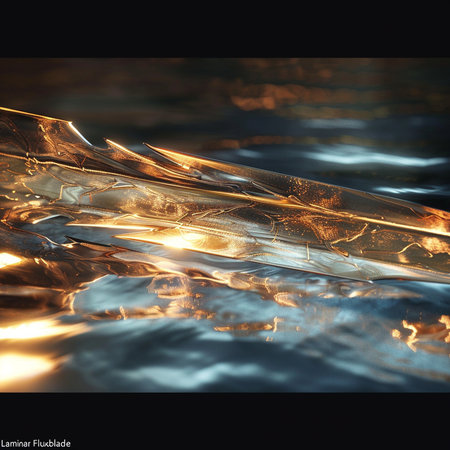 abstract background of frozen water. 3d rendering, 3d illustration.の素材