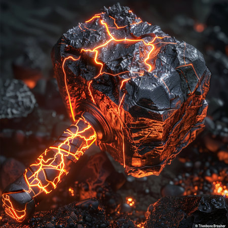 Coal and hookah on the coals background. 3d illustrationの素材