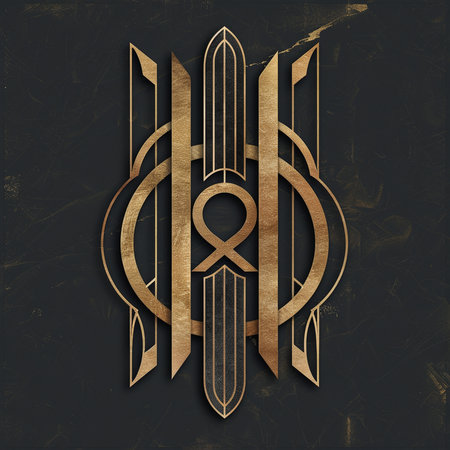 Luxury monogram. Calligraphic elegant lettering.の素材