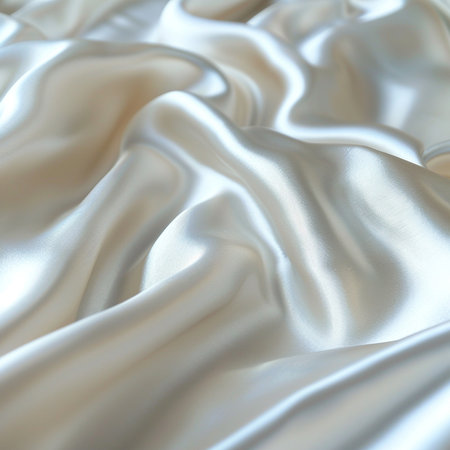 Smooth elegant white silk can use as wedding background. In Sepia toned. Retro stylesの素材
