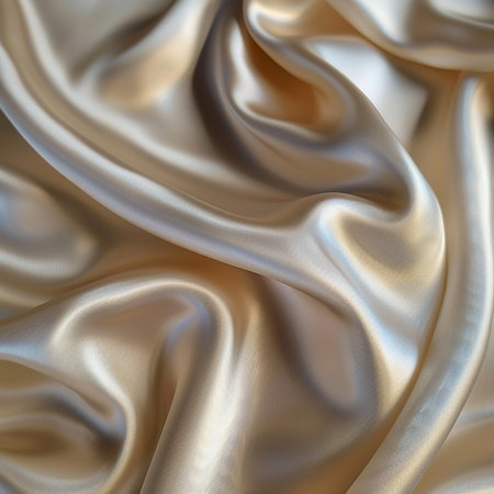 Smooth elegant golden silk can use as wedding background. In Sepia toned. Retro stylesの素材