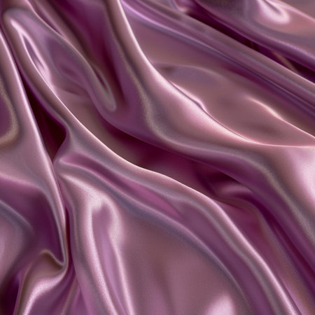 Smooth elegant pink silk or satin texture can use as backgroundの素材
