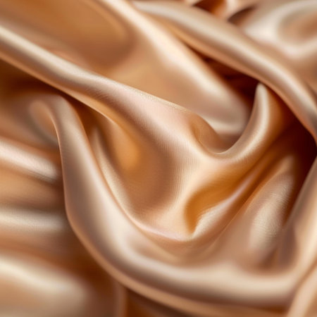 closeup of photo, beautiful color patterns, silk fabric texture backgroundの素材