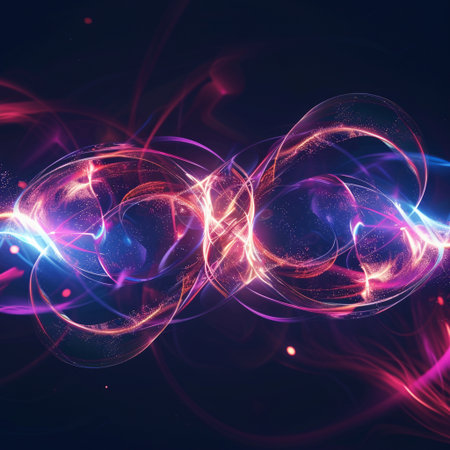 abstract fractal background a computer-generated 2D illustration, textureの素材