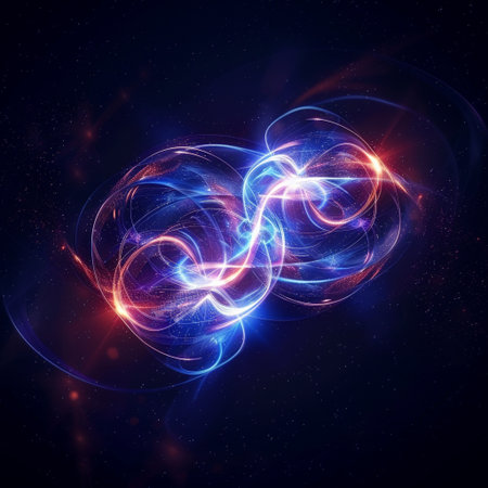 Abstract background. luminous swirling. Elegant glowing circle. Sparking particle. Space tunnel. Colorful ellipse. Glint sphereの素材